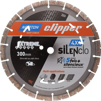 Řezný kotouč Norton Clipper PRO 4X4 SILENCIO 300x20