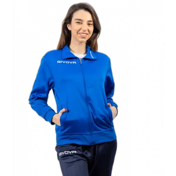 tepláková bunda givova Mono modrá 0002 L