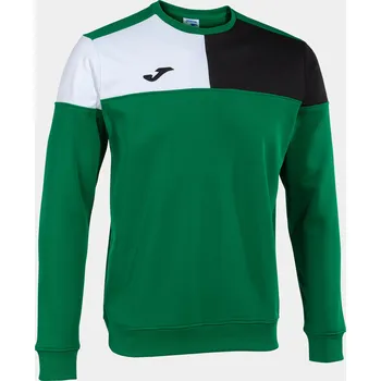 Pánská mikina Mikina Joma Crew V Barva: Zelená, Velikost: XS