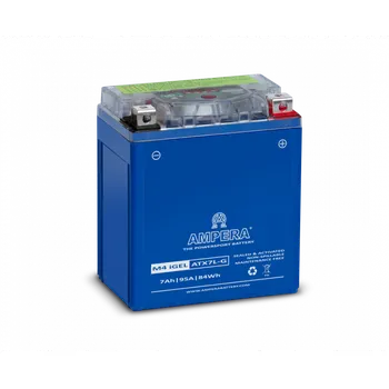Motobaterie Motobaterie AMPERA GEL 12V 7Ah 95A YTX7L-BS
