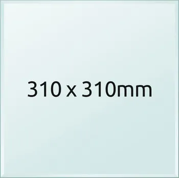 Příslušenství k 3D tiskárně Skleněná tisková podložka 310x310x3 mm Bezpečnostní hrana