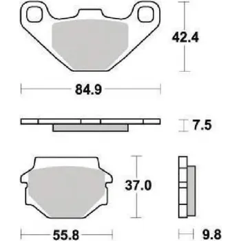 Auto-moto Ferodo Brzdové destičky Ferodo FDB314EF