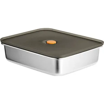 Dóza na potraviny Dóza s víkem 3700ml nerez, plast