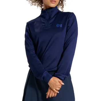 Dámská móda Mikina Hummel hmlCOURT HALF ZIP L/S WOMAN 219151-7026 Velikost M