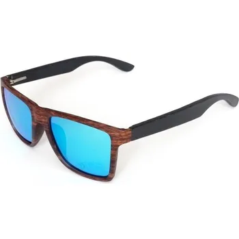 Sluneční brýle Blingstar Dřevěné sluneční brýle Santal Blue side black - 2237