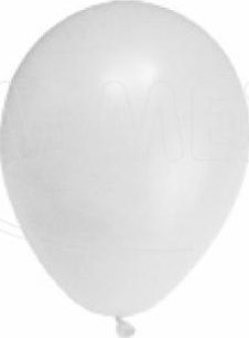 Nafukovací balónek bílý "M" [100 ks]