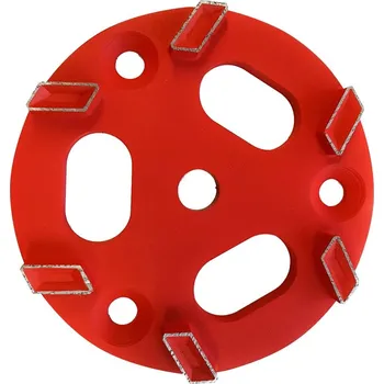 Řezný kotouč ROLL Diamantový kotouč V6, průměr 160 mm, červený, se 6 segmenty ve tvaru V