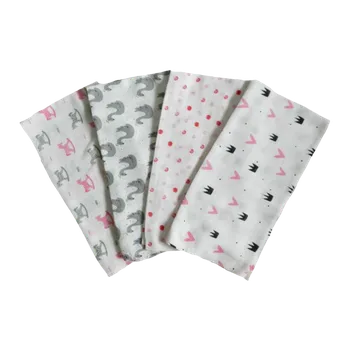 látková plena Prem bavlněná plena Puntík 70x70 cm, 4 ks