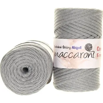 Příze Příze Abigail, 5mm, světle šedá, 101