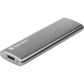 Externí pevný disk Verbatim Vx500 120 GB, externí SSD disk, USB 3.2 (Gen 2) , vesmírná šedá