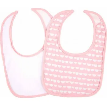 Bryndák Playgro - Dětský bryndák růžový 2 ks