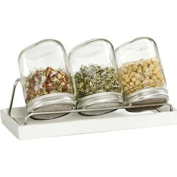 Nádoba na klíčení Eschenfelder III sada sklenic na klíčení 750 ml