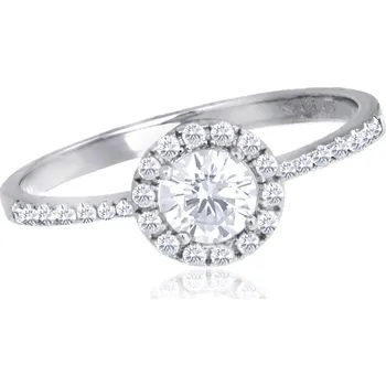 Prsten Cutie Jewellery dlr/309810xp2 Prsten z bílého zlata s čirými zirkony model 3098 vel.&nbsp;54 – zlatý šperk ryzosti 585/1000 v Dárkovém balení s Certifikátem GLRWB-54-17431