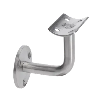 Zábradlí KOVIAN, s.r.o. Držák madla na stenu na trubku ø 42.4mm, broušená nerez K320 /AISI304