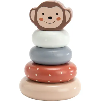 Dřevěná hračka Amadeus les Petits Nasazovací věž Sam