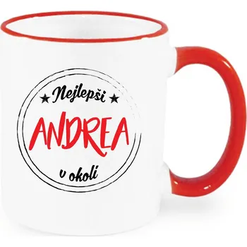 Hrnek - Nejlepší Andrea v okolí Barva: Červená