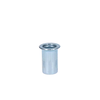 KOVIAN, s.r.o. nitovacia matica M6 so zápustnou hlavou, ryhovaný driek, oceľ-biely pozink