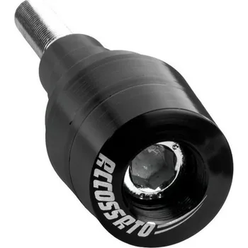 ACCOSSATO Italy Padací protektory Accossato pro YAMAHA, CNC obráběno Barva: stříbrná