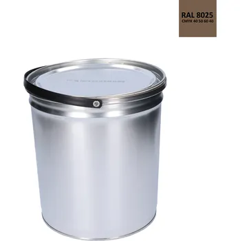 barva a nátěr na dřevo Kansai Helios Barva antikorozní polomatná na zinek 5 kg světle-hnědá