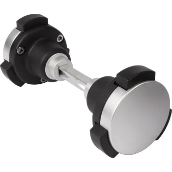 Dveřní kování LOCINOX ® Otočná koule s dětskou pojistkou, hliník, polyamid