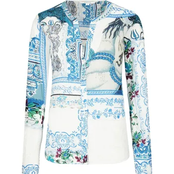 Dámské tričko Desigual Halenka SORRENTO | Barva:bílý | Velikost:XS