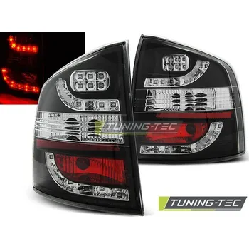 Zadní světlomet LED ZADNÍ SVĚTLA ČERNÁ pro SKODA OCTAVIA II KOMBI 04-12