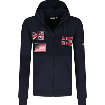 Pánská mikina Napapijri Mikina BHIRI | Barva:tmavě modrá | Velikost:M