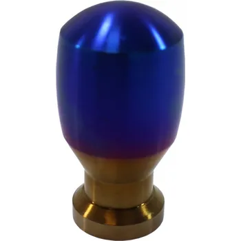 Hlavice řadicí páky Hliníková hlavice řadící páky Typ A Titanium Modrá