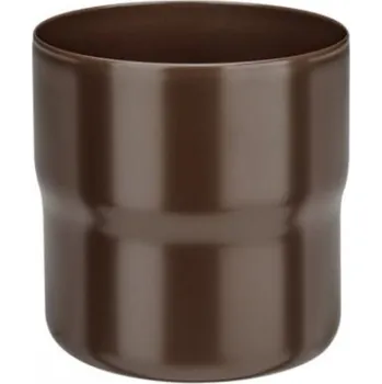 okap Spojka svodu pozinkovaná hnědá 120 mm