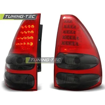 Osvětlení automobilu LED ZADNÍ SVĚTLA TOYOTA LAND CRUISER 120 03-09 ČERVENÁ KOUŘOVÉ LED