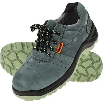 Pracovní obuv GEKO Ochranné pracovní boty semišové model č.4 vel.39
