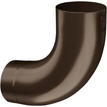 okap Koleno hliníkové hnědé 80/85st. lisované