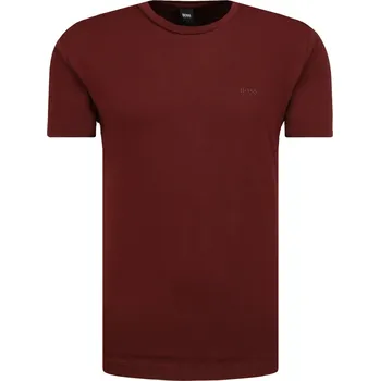 Pánské tričko boss Tričko Lecco 80 | Barva:vínový | Velikost:XL