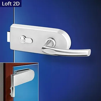 Dveřní kování ACT SERVIS ACT - Ilsa Loft OV 2D Provedení: PZ (vložkový zámek), Povrch: IN - nerez