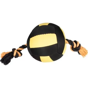 Hračka pro psa Karlie hračka akční balón, černý/žlutý, 18cm