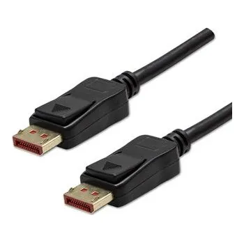 Video kabel Video kabel DisplayPort samec - DisplayPort samec, DP v 1.4, 2m, pozlacené konektory, čern (KM0201PG1BQL)