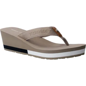 Dámské pantofle Tommy Hilfiger Žabky | Barva:béžový | Velikost:41