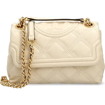 Kabelka TORY BURCH Kůžoná crossbody kabelka FLEMING | Barva:ekr | Velikost:OS