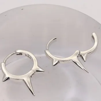 Náušnice Stříbrné náušnice kroužky