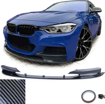 Tuning Spoiler lip předního nárazníku sport carbon vhodné pro . BMW 3 Series F30 F31 11-19