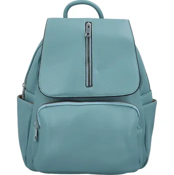 Městský batoh Dámský koženkový batůžek Caleen, modrá
