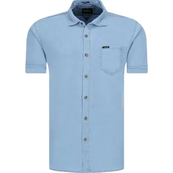 GUESS JEANS Košile CLYDE | Barva:světlo modrá | Velikost:L