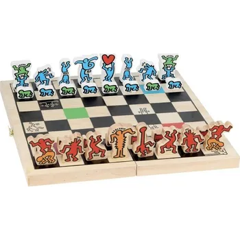 Desková hra Vilac Šachy Keith Haring