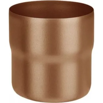 okap Spojka svodu pozinkovaná černá 120 mm