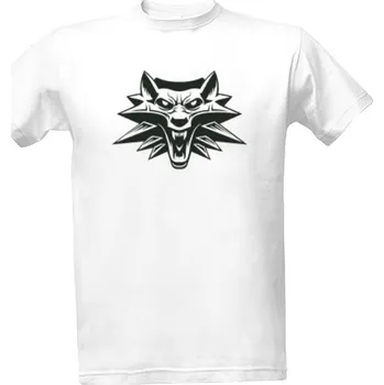 Pánská móda Tričko s potiskem The Witcher - Medailon pánské