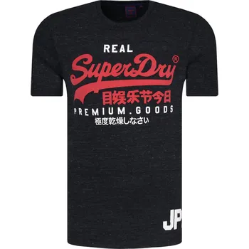Oblečení a móda Superdry Tričko DUO | Barva:grafitově šedý | Velikost:S