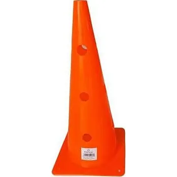 Sportovní kužel Sedco Kužely kopaná 38 cm RICHMORAL děrované - červená