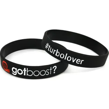 Náramek Got Boost? silikonový náramek (Černý)
