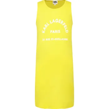 Dámské šaty Karl Lagerfeld Šaty | Barva:žlutý | Velikost:162