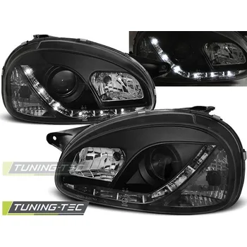 Přední světlomet PŘEDNÍ SVĚTLA OPEL CORSA B 02.93-10.00 DAYLIGHT ČERNÁ